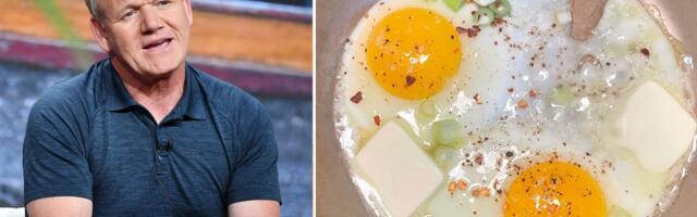 I tried Gordon Ramsay's easy hack for making the best eggs, and my breakfast came out perfect