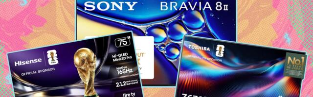 The best TV deals to shop this weekend: Save on Sony, Toshiba, and Hisense