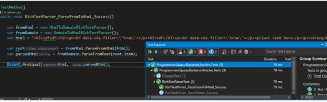 Rich text editors from backend perspective