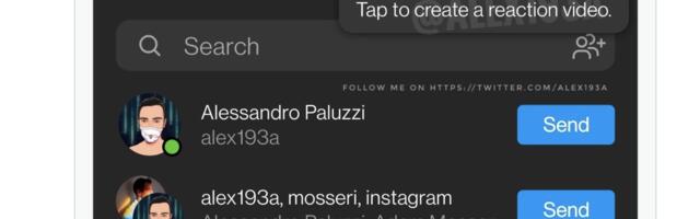 Instagram tests in-app video reactions