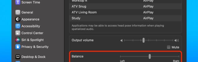 Mac Audio Balance Bug That Apple Knew About 12 Years Ago Still Exists