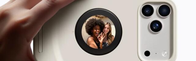 This iPhone case with a second screen lets you snap selfies with its rear cameras