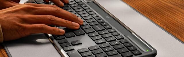 Record markdown on the Logitech Signature Slim Solar Plus keyboard