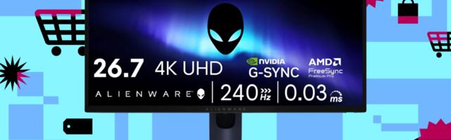 Alienware’s AW2725Q 4K OLED gaming monitor is down to its lowest price ever at Amazon