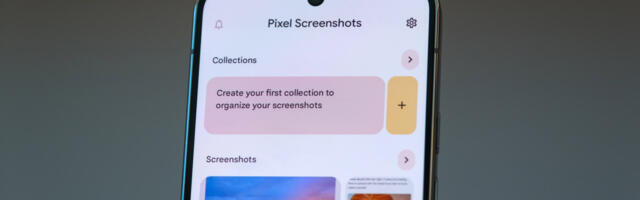 The Pixel Screenshots app could be the next big addition to Aluminium OS