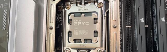 AMD's fastest quad-core CPU gets tested — EPYC 4124P plays games at well over 60 FPS