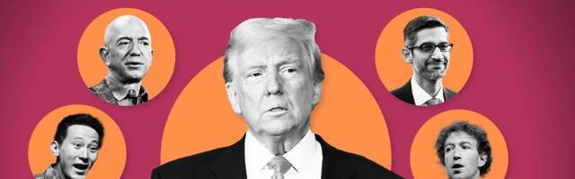 ‘What choice do they have?’: America’s CEOs bend the knee to Trump