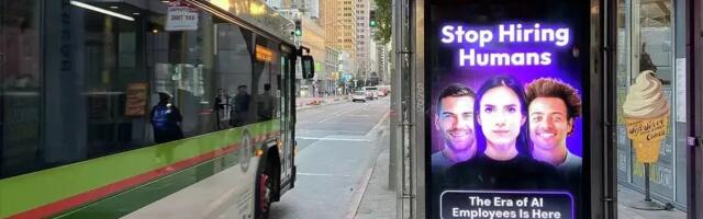 ‘Stop Hiring Humans’: Billboards Across the U.S. Promote Replacing Millions of Jobs With AI and Robotics ‘Stop Hiring Humans’: Billboards Across the U.S. Promote Replacing Millions of Jobs With AI and Robotics