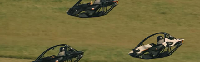 The World's First Jetson Personal Aerial Vehicle Race Certainly Looked Like Something From A Sci-Fi Cartoon The World's First Jetson Personal Aerial Vehicle Race Certainly Looked Like Something From A Sci-Fi Cartoon