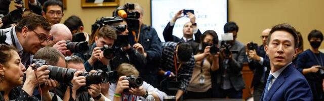 TikTok CEO Keeps His Cool, But Scores Few Points