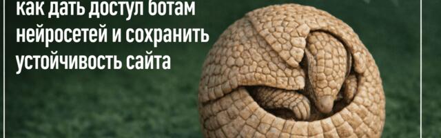 Нейрокраулеры и DDoS-защита: как дать доступ ботам нейросетей и сохранить устойчивость сайта