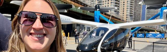 The future of aviation may be this Jetsons-like air taxi. I saw it fly over NYC for the first time.