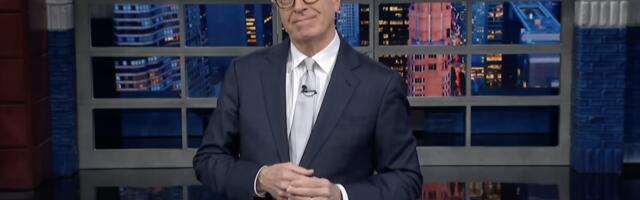 Stephen Colbert reacts to Trumps UFO files using only Céline Dion clips