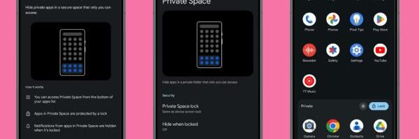 Private Space, Google’s Own Secure Folder, Looks Pretty Sweet