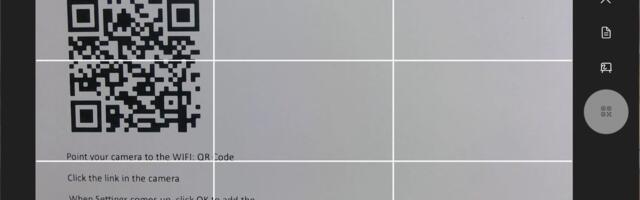 Impending Windows 11 update will let you set up Wi-Fi connections with the camera app and QR codes