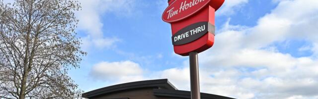 Tim Hortons says the weather was so warm at the start of winter, it still managed to make money off cold drinks