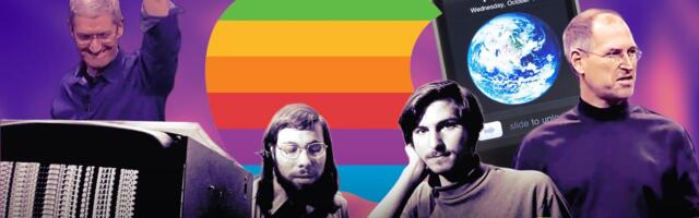 Celebrating Apple's 50th Anniversary With a Montage video