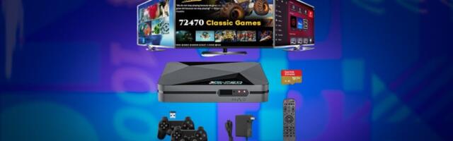Play 1000s of preloaded games with this $90 retro console