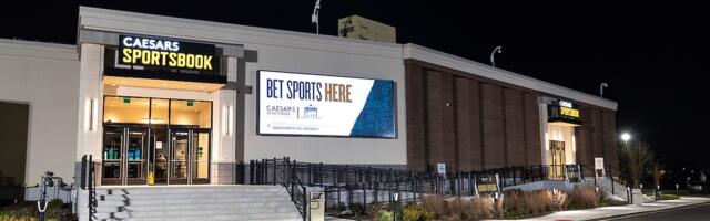 New Caesars venue opens its doors to the trackside sportsbook, bar, and restaurant