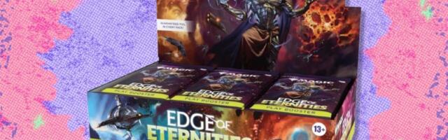 The Magic: The Gathering Edge of Eternities Play Booster Box is below market price at TCGplayer