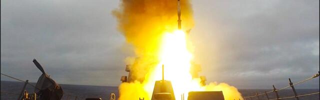 US Navy warships are firing top ballistic missile interceptors at an 'alarming rate,' admiral says