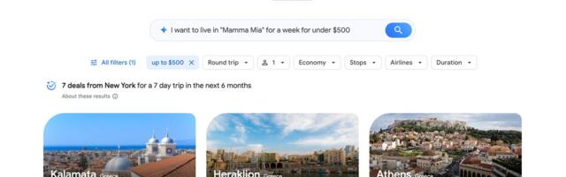 I tried Google's new AI tool for finding flight deals. It told me how to live affordably inside my favorite movies.