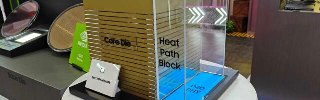Samsung shows first HBM5 mockup with Heat Path Block cooling — thermal race with SK hynix shaping up