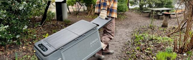 Anker’s 58-liter solar fridge is a noisy power-monster