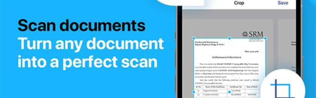 Say goodbye to paper clutter with this AI-powered scanning app, now $25 for life