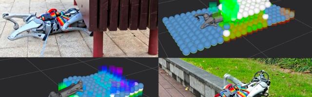 [Перевод] 3D-карта вместо инстинктов: как робот учится ползать и прыгать