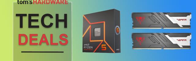 Grab this PC gaming bundle that pairs AMD’s Ryzen 5 7600X with fast 32GB DDR5-6000 memory and a 240mm AIO for just $414.99 — save $220 on a budget AM5 build