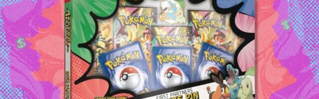 The Pokémon TCG Ascended Heroes First Partners Deluxe Pin Collection is nearly at market price on TCGplayer