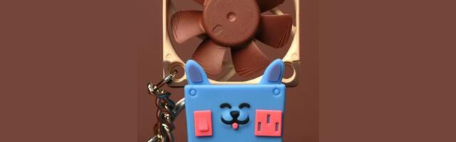 Seasonic x Noctua turn to keychain merch after their successful 1,600W power supply collab —