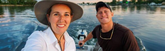 We spent $40,000 while living on a boat for a year and traveling. It was cheaper than living on land, but there were some trade-offs.