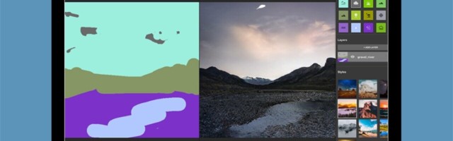 Nvidia’s AI turns your shaky brush strokes into beautiful landscapes