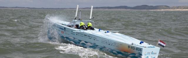 Dutch students cross North Sea in hydrogen boat — but you won’t ride one anytime soon