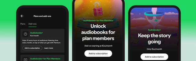Spotify's premium audiobook feature launches in the US
