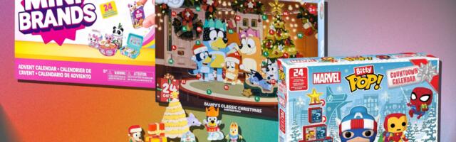 We found more Advent calendars on sale at Amazon: Shop Mini Brands, Funko Pop!, "Bluey"