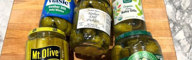 My family tried 5 brands of jarred pickles from the grocery store. One beat the others by a landslide.