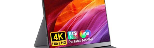 Upgrade to a 15.6-inch 4K portable monitor at a 20% discount