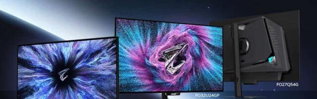 Gigabyte debuts fourth-gen Tandem WOLED and multi-mode Mini LED gaming monitors — 27 to 32 inches, up to 480 Hz, and up to 5K resolution