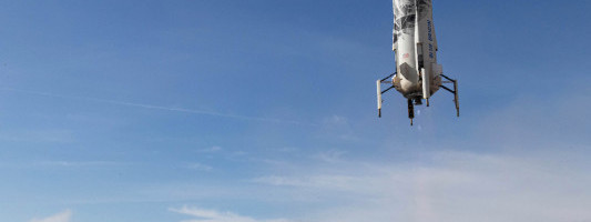Blue Origin targets this Thursday for New Shepard reusable rocket launch with NASA landing system test
