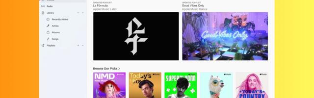 Apple Officially Splits iTunes for Windows Into Apple Music, TV, and Devices Apps