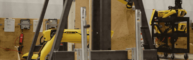 Boston Dynamics’ Spot is getting an arm and self-charging dock next year