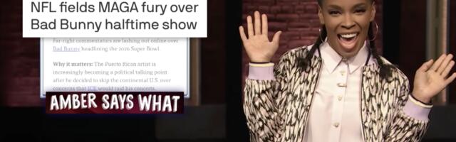 Amber Ruffins Late Night news rundown careens through deep sea robots and Bad Bunny Amber Ruffins Late Night news rundown careens through deep sea robots and Bad Bunny