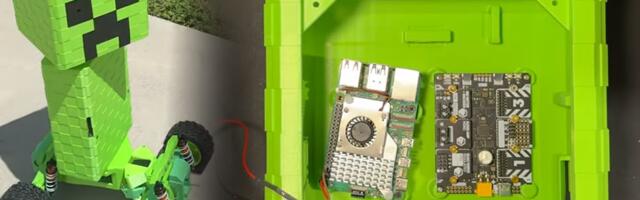 This Raspberry Pi Creeper robot is bringing our Minecraft nightmares to real life