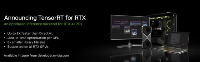 Nvidia and Microsoft accelerate AI processing on PCs
