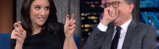 Julia Louis-Dreyfus gives Stephen Colbert a brutal Veep-style roast