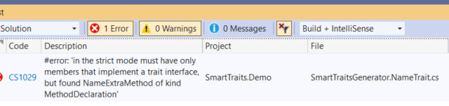 SmartTraits or lets add «multiple inheritance» to C#