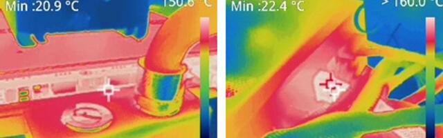 Nvidia RTX 5090's 16-pin power connector hits 150C in reviewer's thermal camera shots
